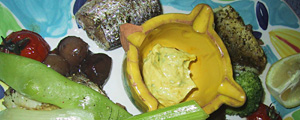 gegrillter fisch mit aioli