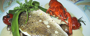 zander mit krebs