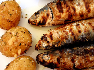 sardinhas assada